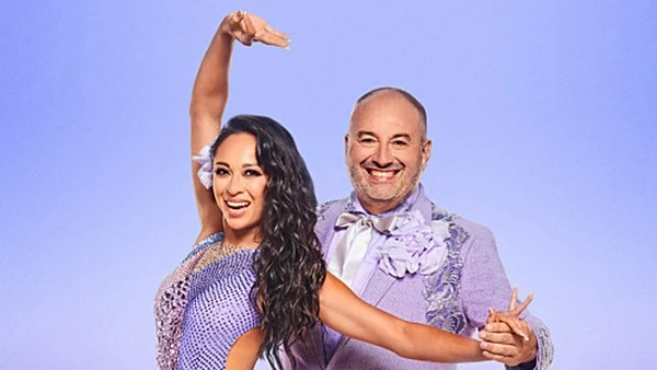 Strictly professional Katya Jones says hand incident a 'very silly inside joke'