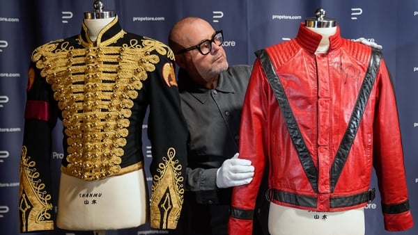 Michael Jackson's jacket and John Lennon's amp are among items to be sold at auction