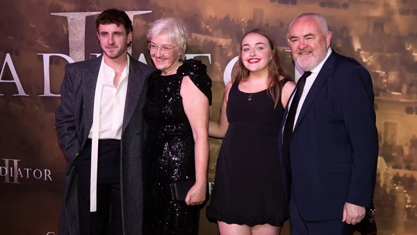 Paul Mescal's mother Dearbhla says Gladiator II premiere in Dublin was 'very emotional'