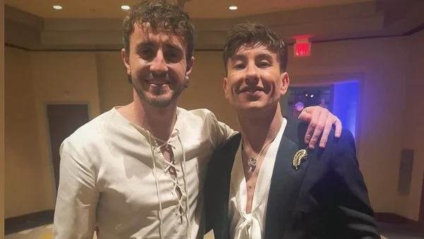 Barry Keoghan and Paul Mescal reunite at Oscars event