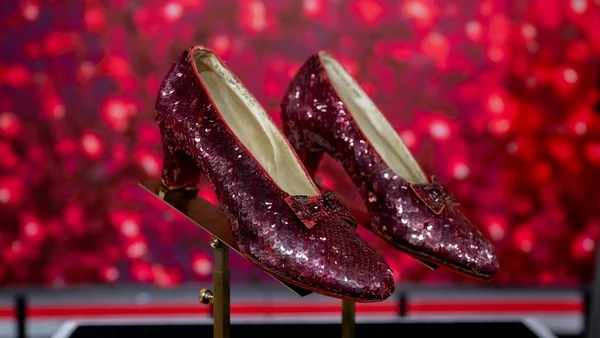 Ruby slippers from The Wizard of Oz up for auction