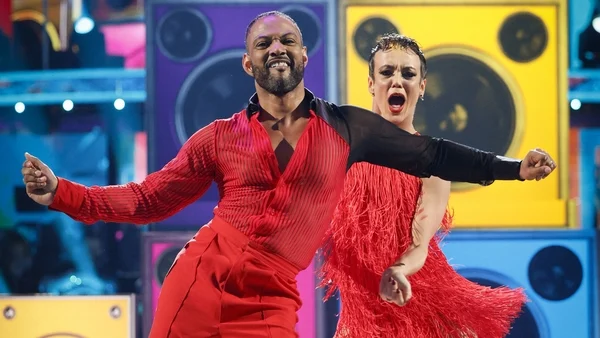 JB Gill and Tasha Ghouri receive perfect scores during Strictly semi-final