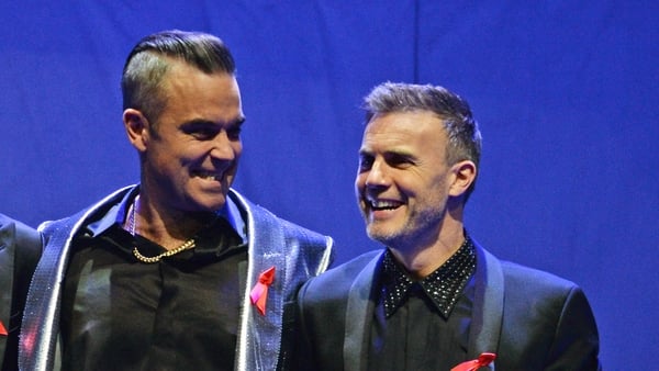 Robbie Williams says new film script had to be tweaked after Gary Barlow read it