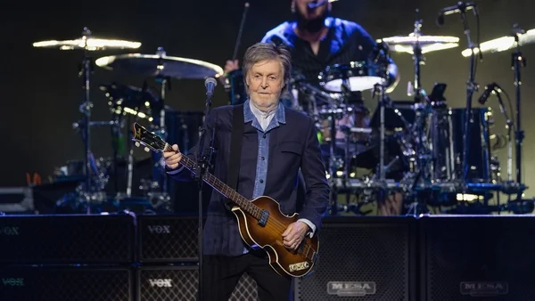 Ringo Starr joins Paul McCartney for Beatles classics at London concert