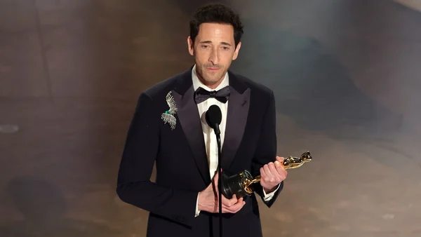 Adrien Brody speaks of antisemitism and racism as he picks up best actor Oscar